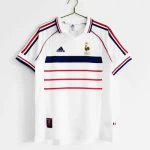 1998 France Retro Jersey Away World Cup